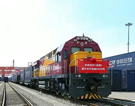 今年以来天津口岸中欧班列发运数量突破500列