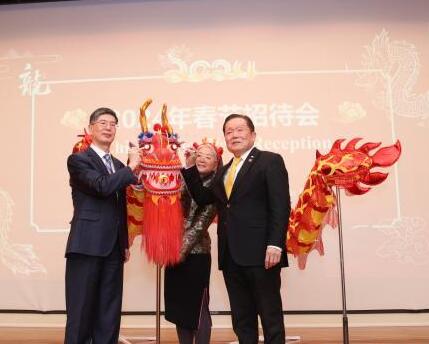 中国驻加拿大大使馆举行龙年春节招待会