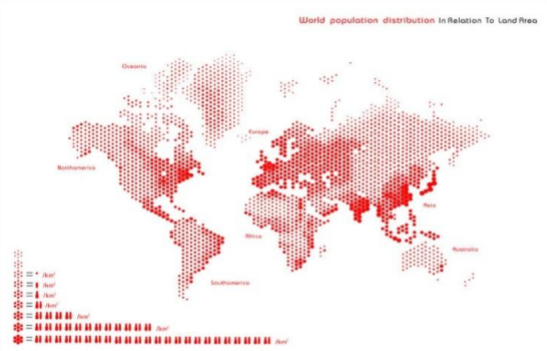 世界人口密度图_2013世界人口密度